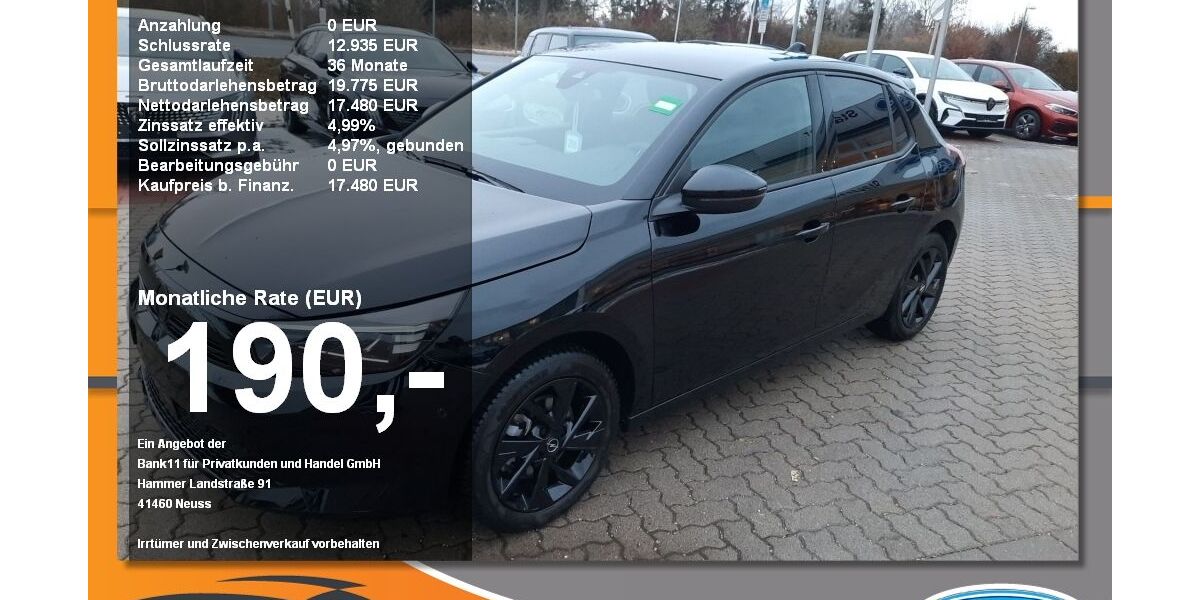 Opel Corsa 18.127 km 17.480 &euro; Neustadt / Donau 93333