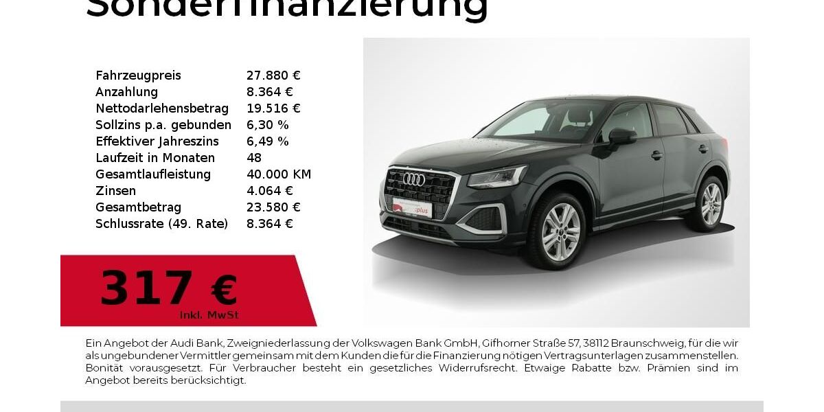 Audi Q2 23.500 km 27.450 &euro; Nürnberg 90411