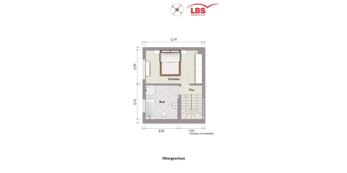 Doppelhaushälfte Recklinghausen Hochlarmark - 3 Zimmer, 71 m&sup2;, 175.000&euro; | Angebot:24424320
