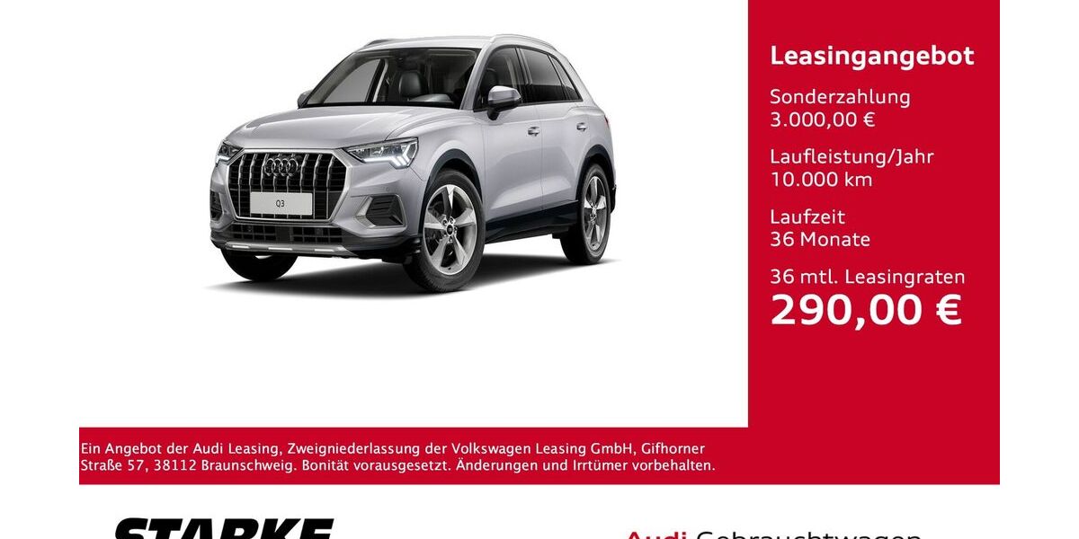 Audi Q3 3.356 km 39.930 &euro; Osnabrück 49080