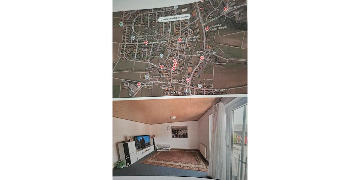 Etagenwohnung Sinsheim - 2 Zimmer, 55 m&sup2;, 810&euro; | Angebot:25976176