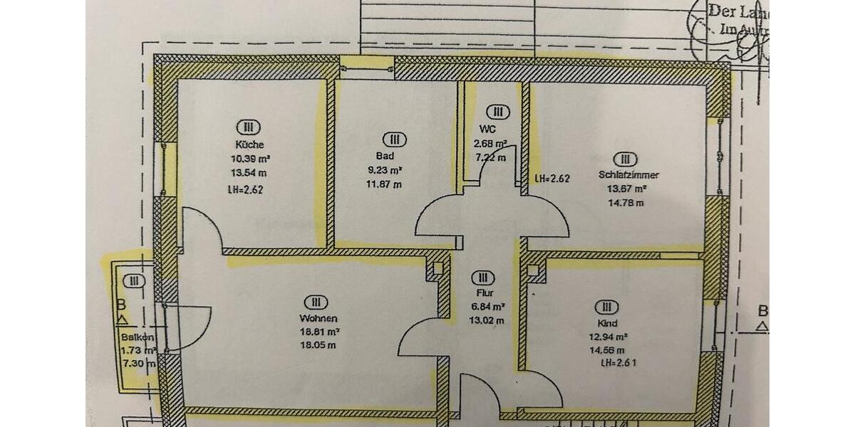 Etagenwohnung Söhlde - 3 Zimmer, 76 m&sup2;, 189.000&euro; | Angebot:25760218