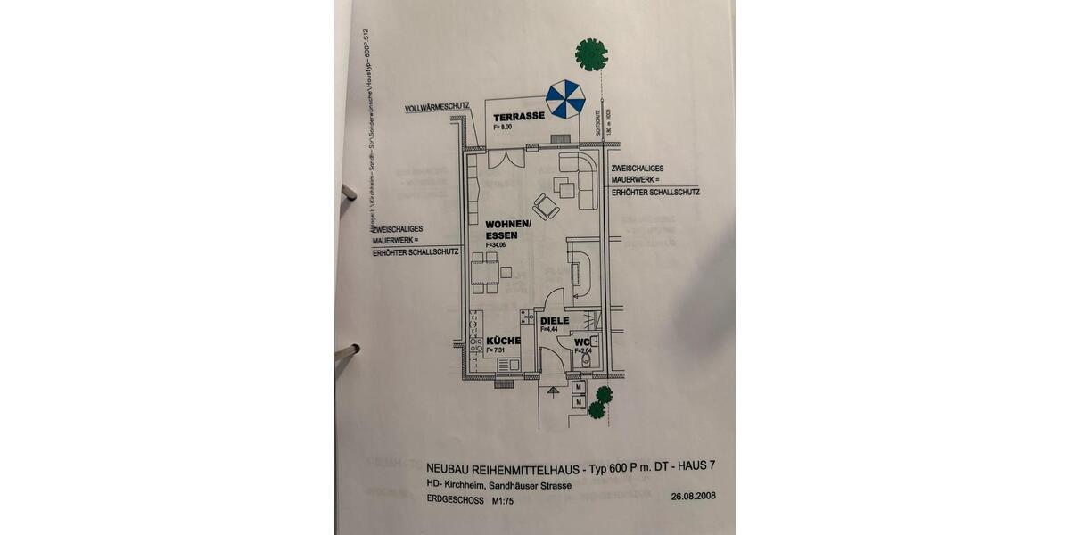 Reihenhaus Heidelberg Kirchheim - 5 Zimmer, 138 m&sup2;, 799.999&euro; | Angebot:25825270