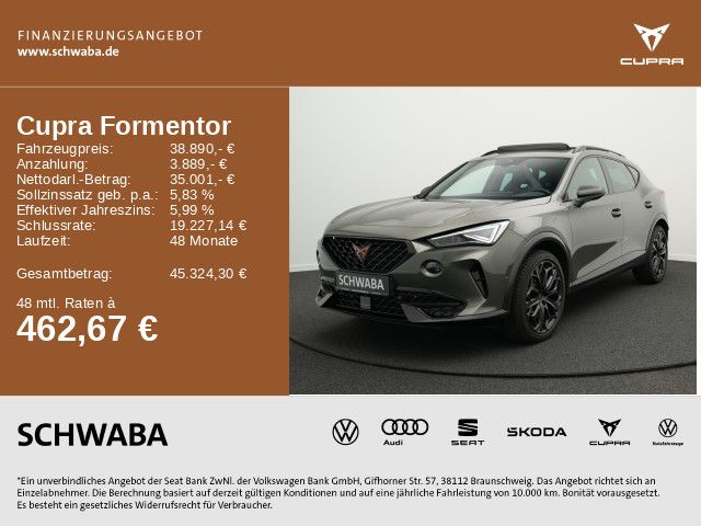 Cupra Formentor 20.700 km 37.790 € Gersthofen 86368
