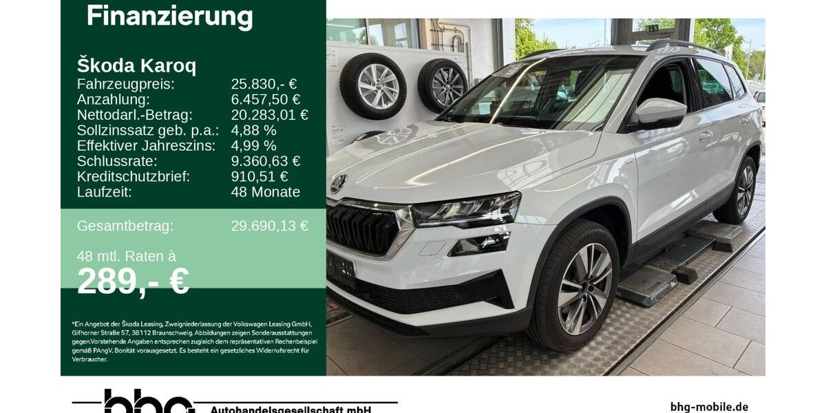 Skoda Karoq 53.402 km 25.830 &euro; Lörrach 79540