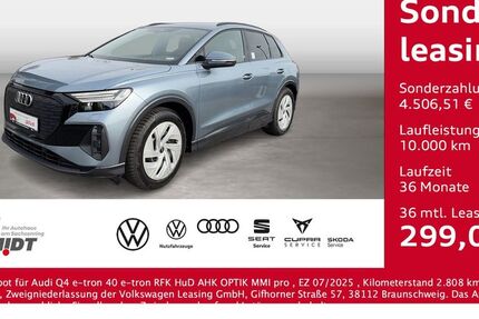 Audi Q4 e-tron 2.881 km 41.975 &euro; Bernsdorf 09337