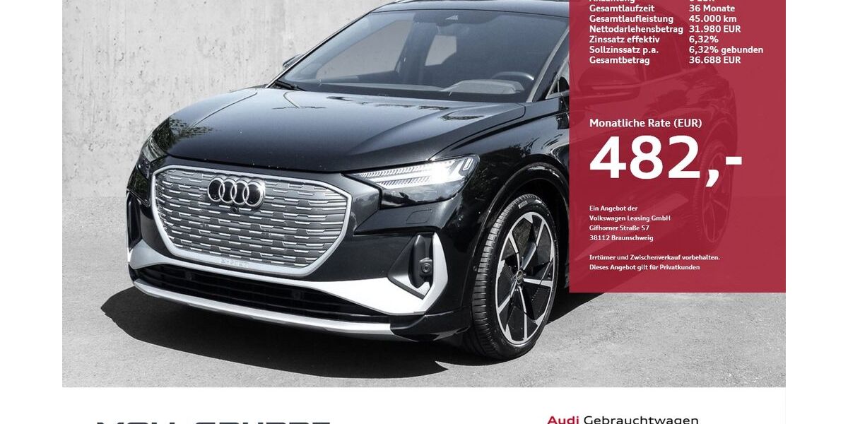 Audi Q4 e-tron 81.763 km 31.980 &euro; Düsseldorf 40474