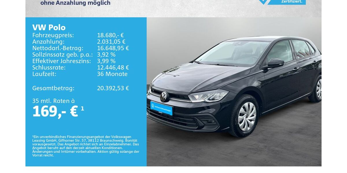VW Polo 38.000 km 17.680 &euro; Kitzingen 97318