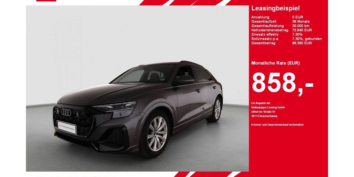 Audi Q8 23.435 km 72.845 € Gütersloh 33334