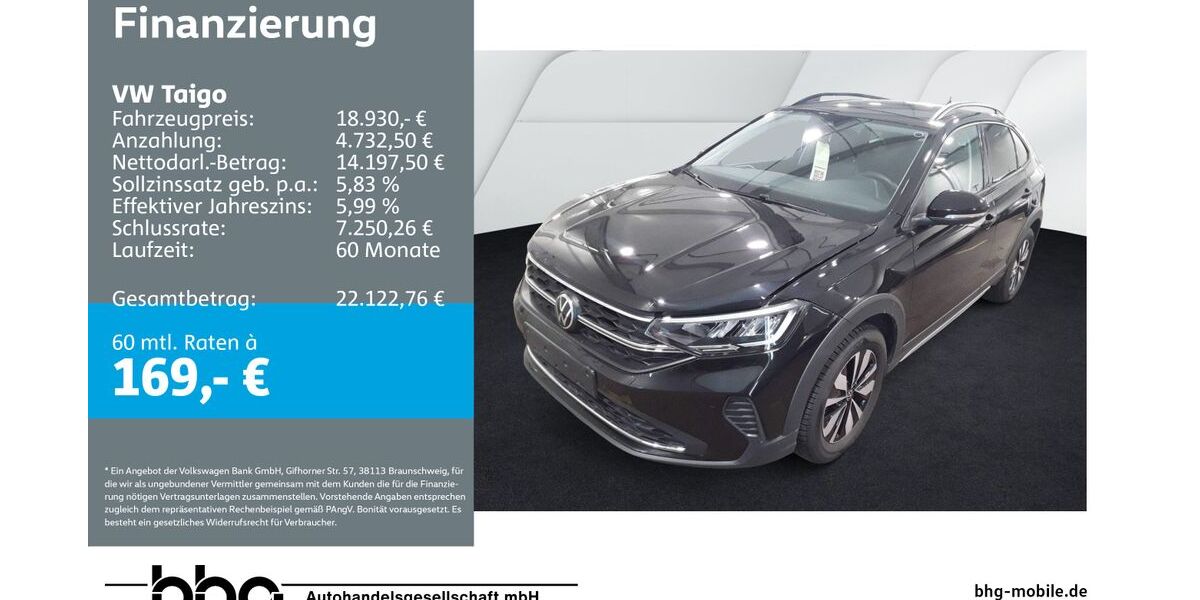 VW Taigo 22.244 km 18.930 &euro; Albstadt 72458