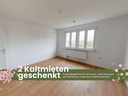 Etagenwohnung Wittenberg Lutherstadt - 4 Zimmer, 69 m&sup2;, 419&euro; | Angebot:26663789