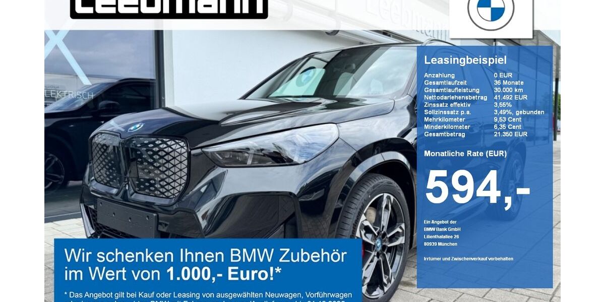 BMW iX1 2.000 km 49.375 &euro; Deggendorf 94469