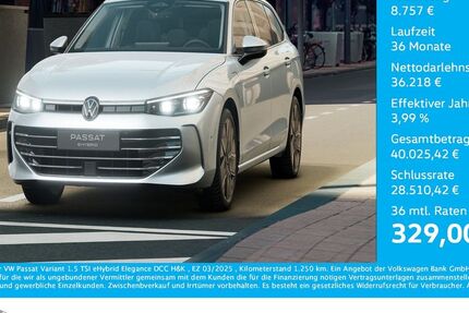 VW Passat Variant 1.250 km 44.975 € Bernsdorf 09337