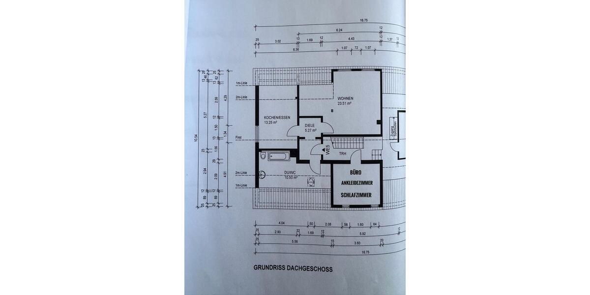 Dachgeschoßwohnung Gevelsberg - 2 Zimmer, 64 m&sup2;, 512&euro; | Angebot:25045410
