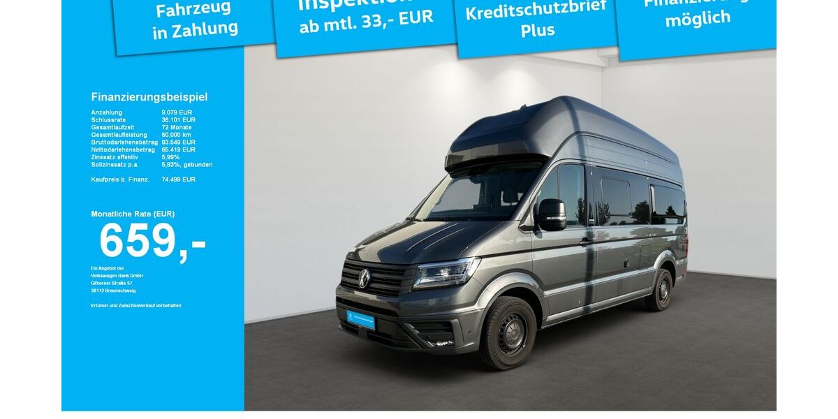 VW Crafter 26.000 km 74.099 &euro; Kempten 87437