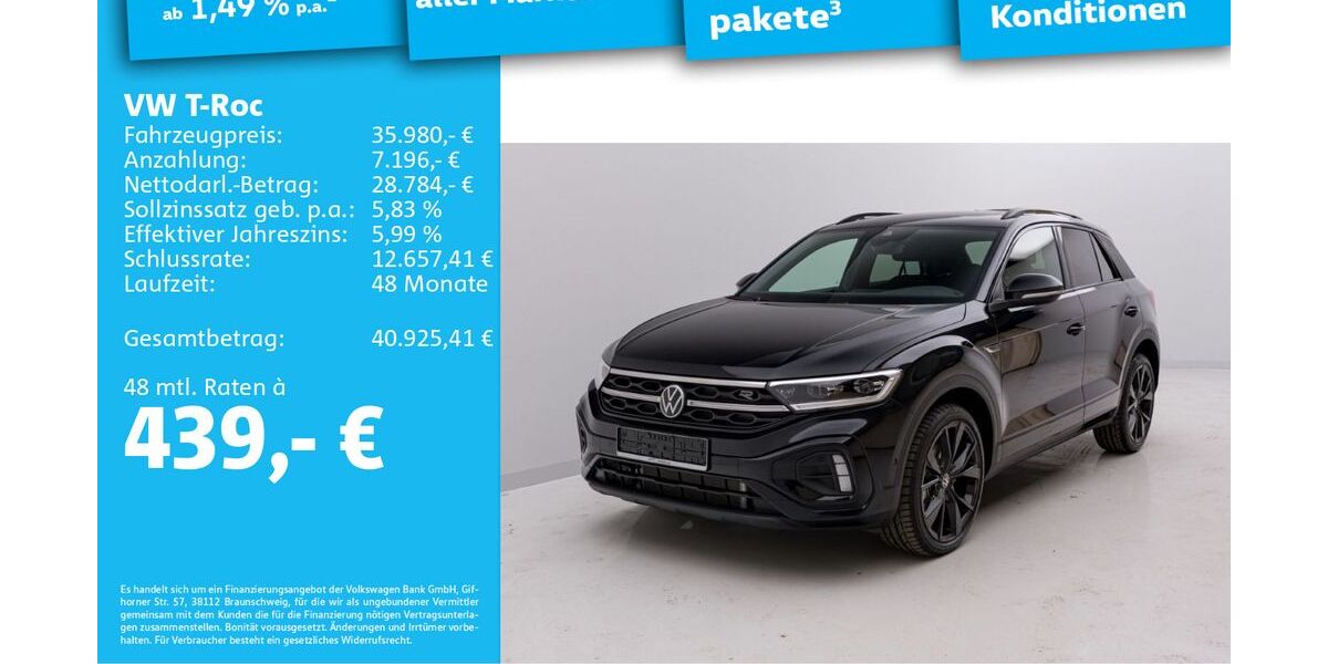 VW T-Roc 15.000 km 35.980 &euro; Berlin 13088