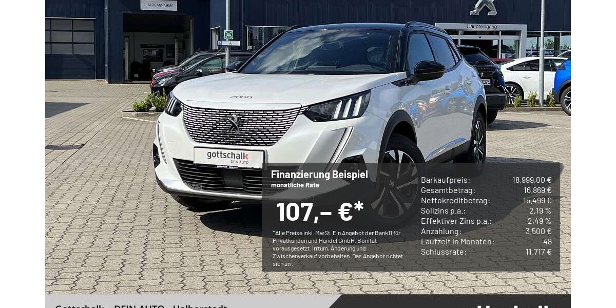 Peugeot 2008 51.851 km 18.999 &euro; Halberstadt 38820