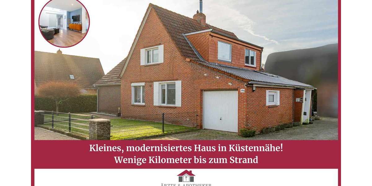 Einfamilienhaus Norden - 4 Zimmer, 90 m&sup2;, 239.000&euro; | Angebot:25397986