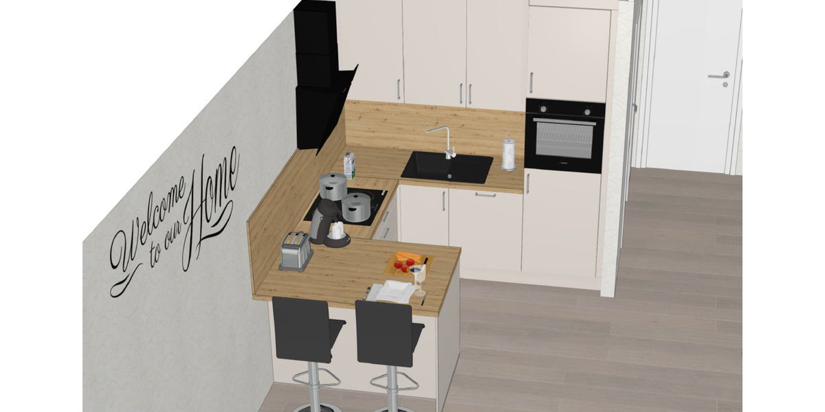2-Zimmer Wohnung EG im Neubau – KfW-40-QNG – Fertigstellung 1026 1 zimmer