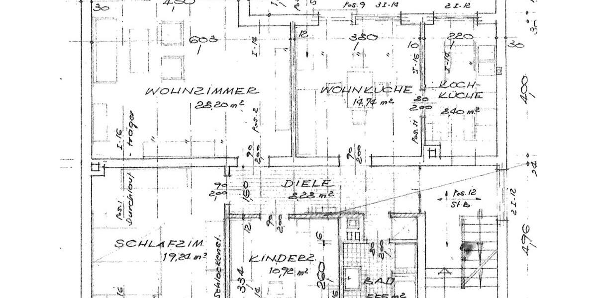 Erdgeschoßwohnung Wallerfangen - 4 Zimmer, 110 m&sup2;, 800&euro; | Angebot:25553128
