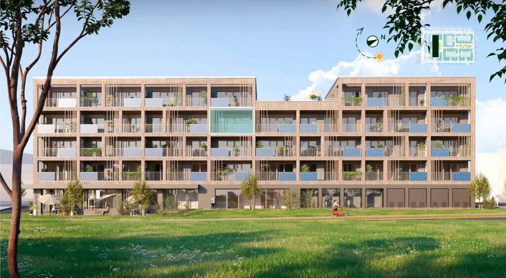 Nachhaltiges Wohnen mit vier Zimmern 4 zimmer