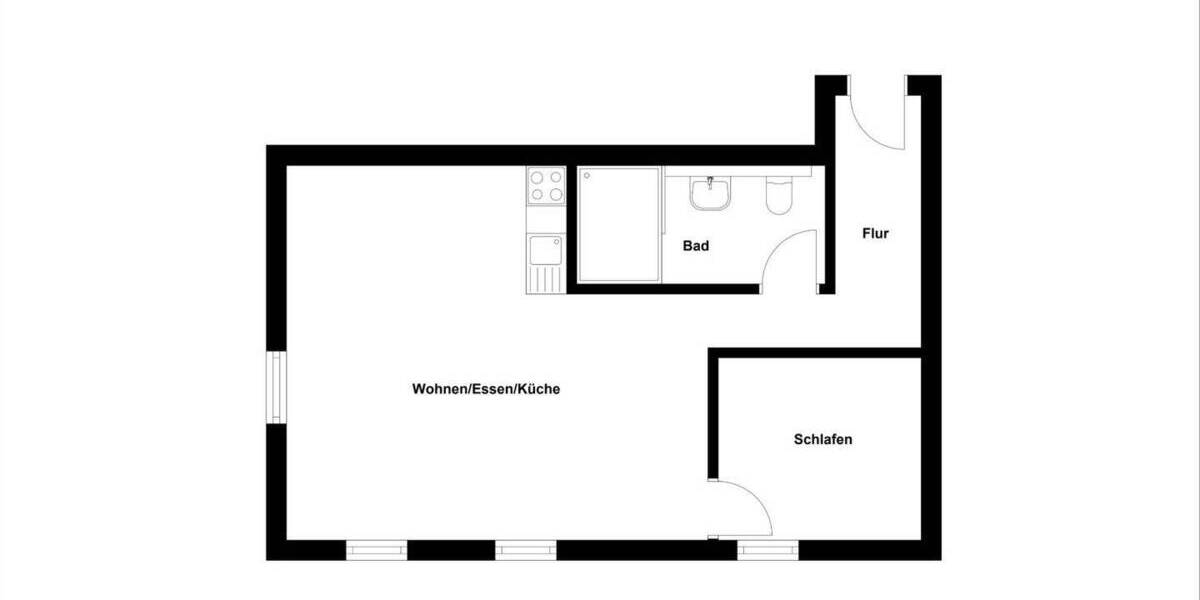 Etagenwohnung Klink - 2 Zimmer, 49 m&sup2;, 195.850&euro; | Angebot:25971042