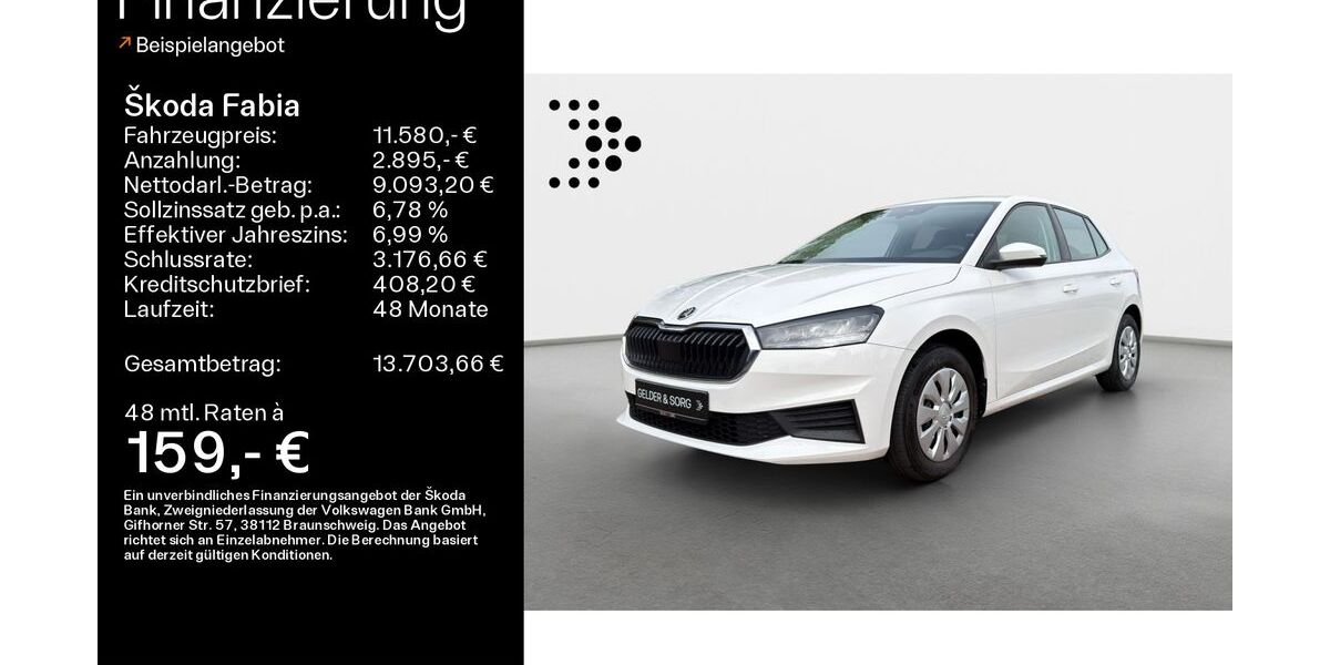 Skoda Fabia 87.490 km 11.380 &euro; Ebern 96106