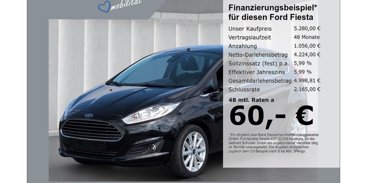 Ford Fiesta 114.760 km 4.980 &euro; Ruhstorf 94099