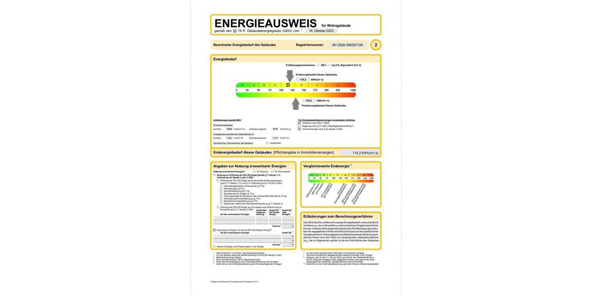 Etagenwohnung Hengersberg - 2 Zimmer, 83 m&sup2;, 154.000&euro; | Angebot:26274463