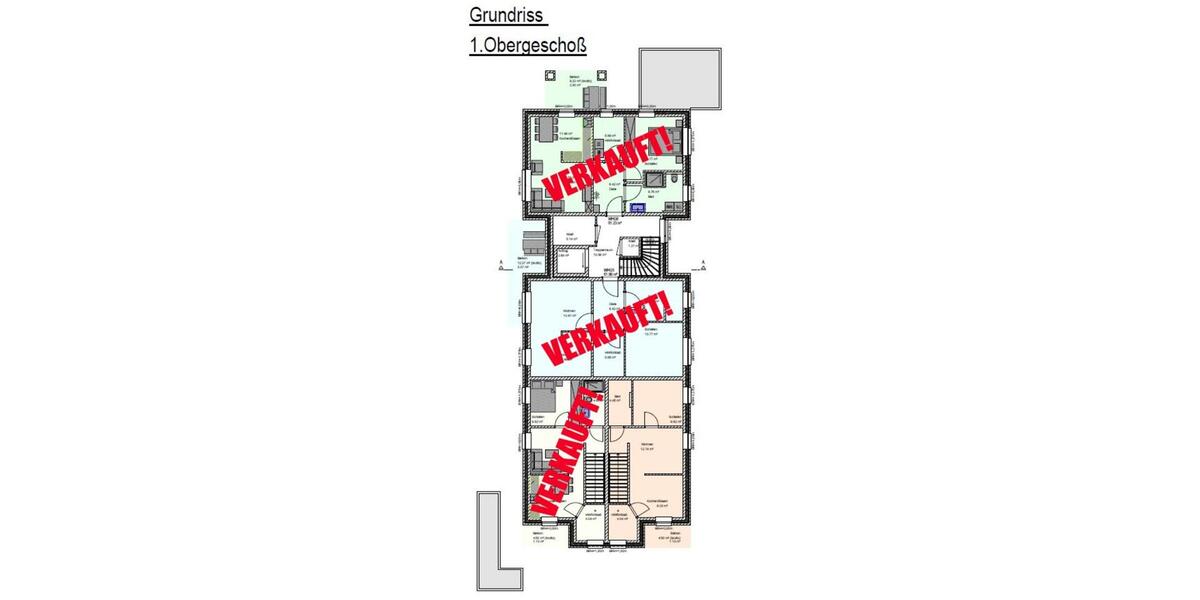 Etagenwohnung Bad Zwischenahn - 2 Zimmer, 47 m&sup2;, 210.000&euro; | Angebot:25323801