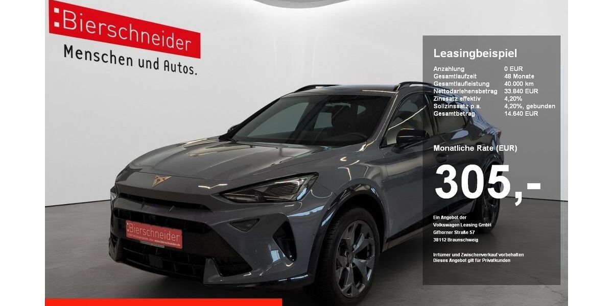 Cupra Formentor 17.560 km 31.950 &euro; Regensburg 93055