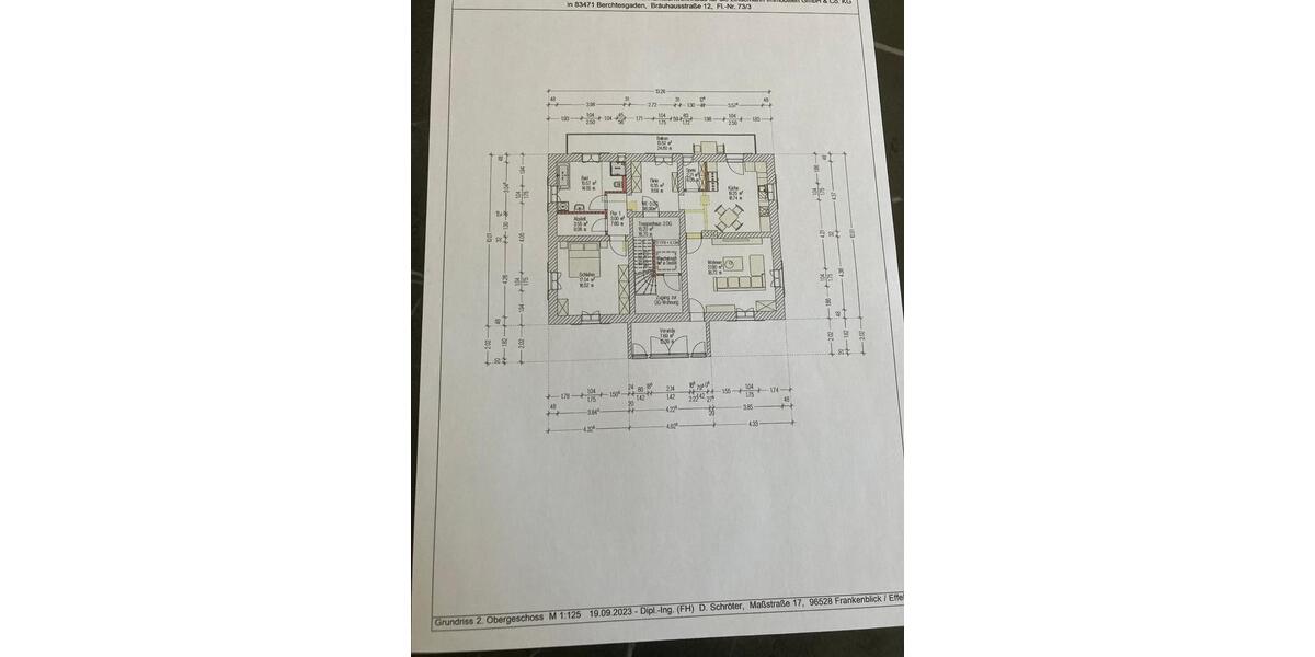 Etagenwohnung Berchtesgaden - 2.5 Zimmer, 97 m&sup2;, 1.400&euro; | Angebot:26408503