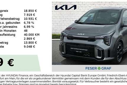 Kia Picanto 3.384 km 18.850 &euro; Roth 91154