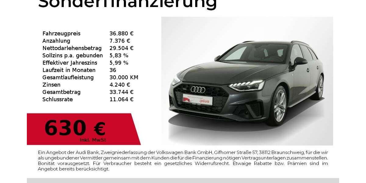 Audi A4 48.600 km 36.880 &euro; Nürnberg 90441