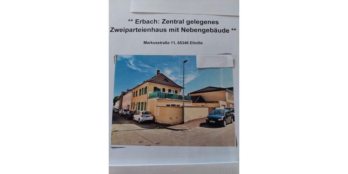 Haus im Rheingau OHNE MAKLER zu verkaufen. Preis 460.000 Euro. zimmer