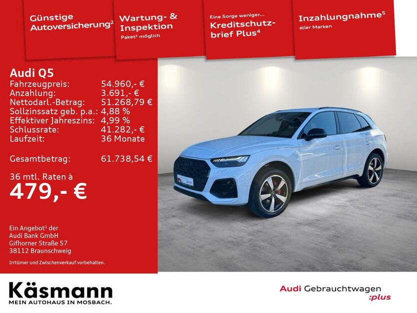 Audi Q5 16.990 km 54.960 € Mosbach 74821