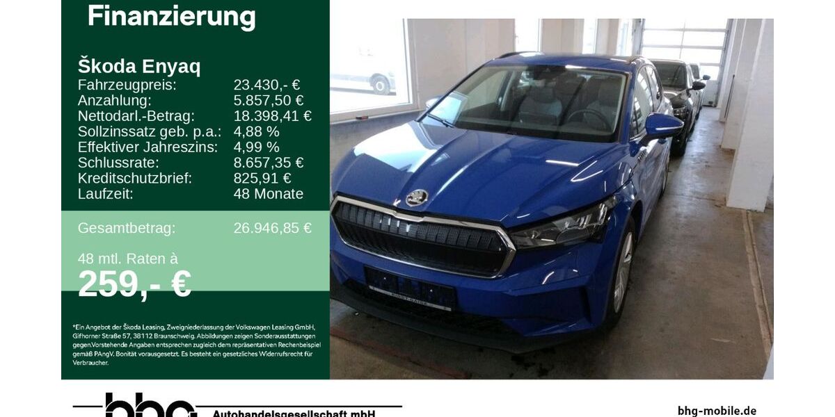 Skoda Enyaq 20.155 km 23.430 &euro; Albstadt 72458