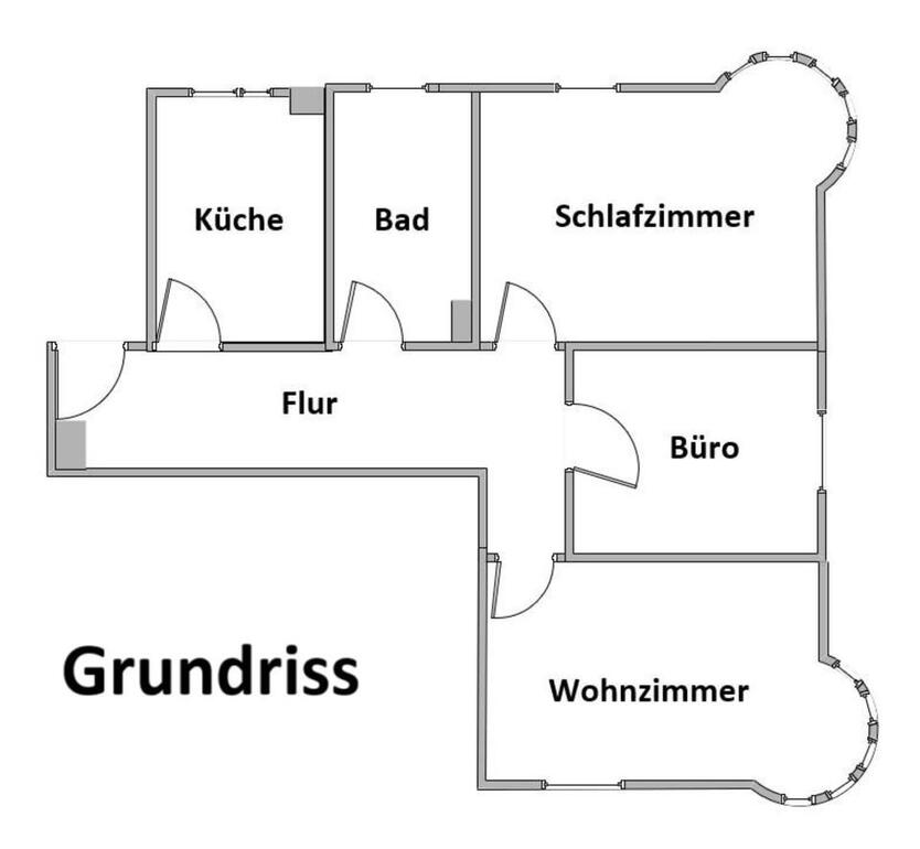 Ruhige 3-Zimmer-Wohnung in Aalen – zentrale Lage, Stellplatz zimmer