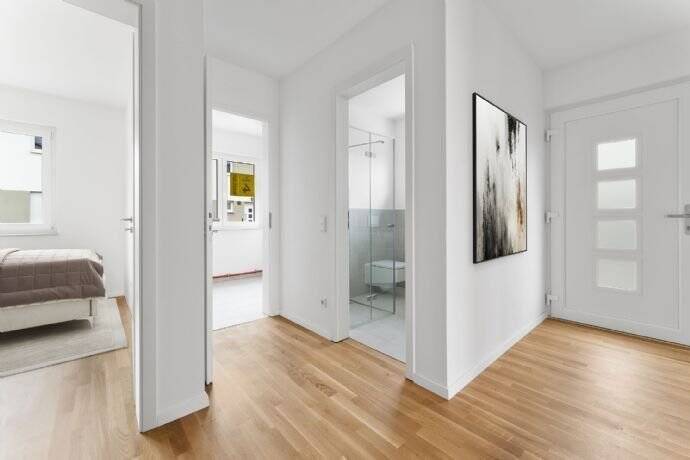 Doppelhaushälfte Bestensee Die Wustrocken - 5 Zimmer, 140 m&sup2;, 575.000&euro; | Angebot:25775507