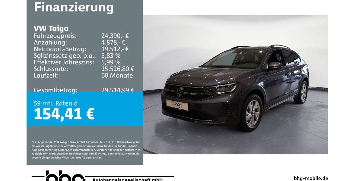 VW Taigo 7.602 km 23.990 &euro; Bühl 77815