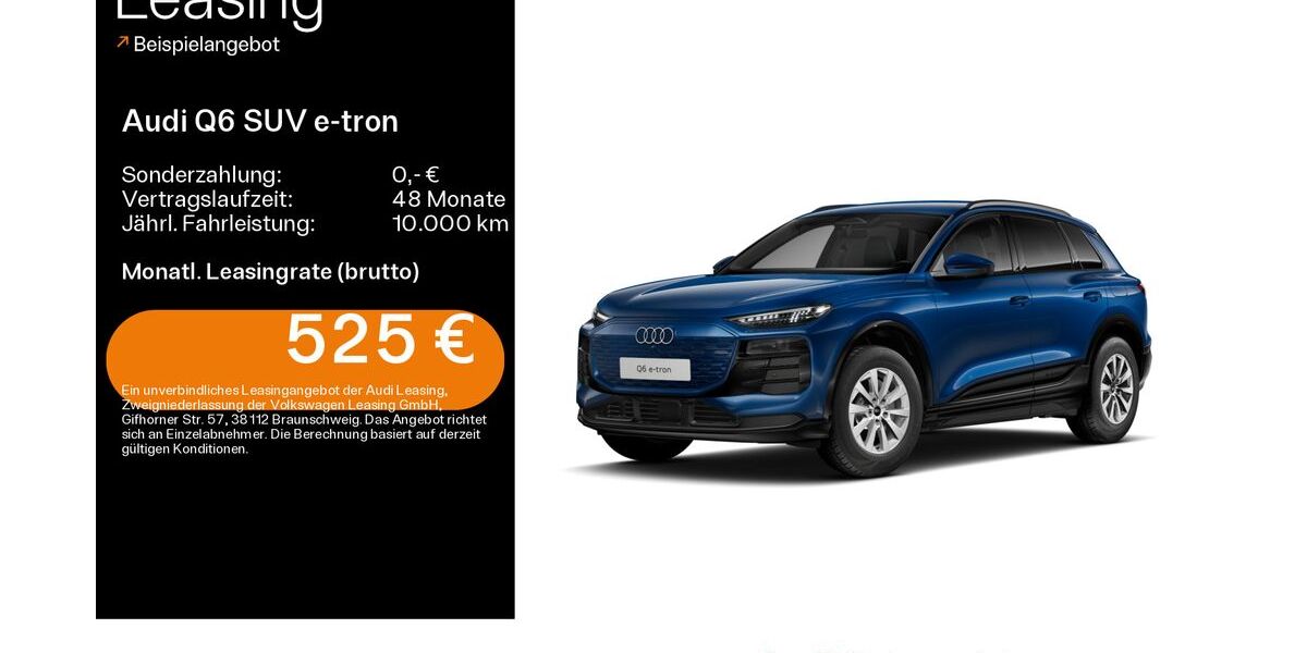 Audi Q6 e-tron 6.803 km 52.740 &euro; Coburg 96450