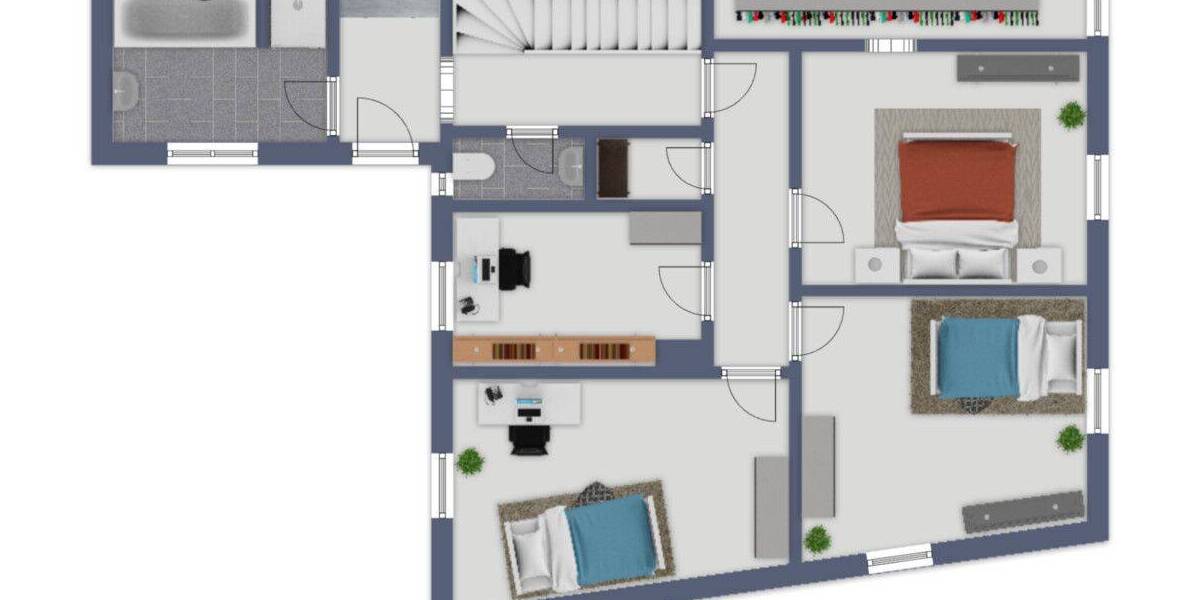 Doppelhaushälfte Ansbach - 6 Zimmer, 135 m&sup2;, 249.000&euro; | Angebot:26867962