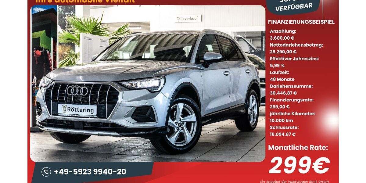 Audi Q3 37.506 km 28.890 &euro; Schüttorf 48465