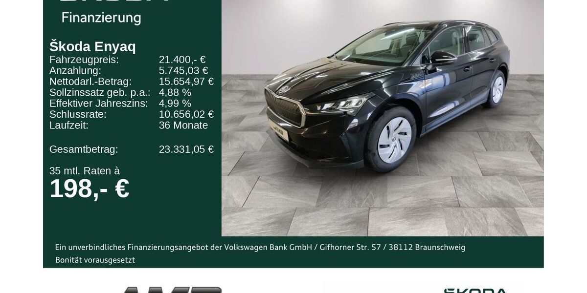 Skoda Enyaq 46.790 km 20.980 &euro; Borna 04552