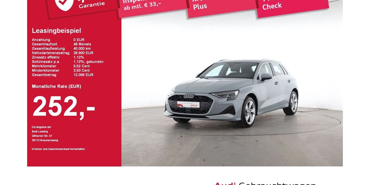 Audi A3 3.932 km 28.890 &euro; Plattling 94447