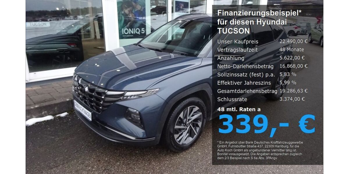 Hyundai TUCSON 66.556 km 22.990 &euro; Bad Feilnbach 83075