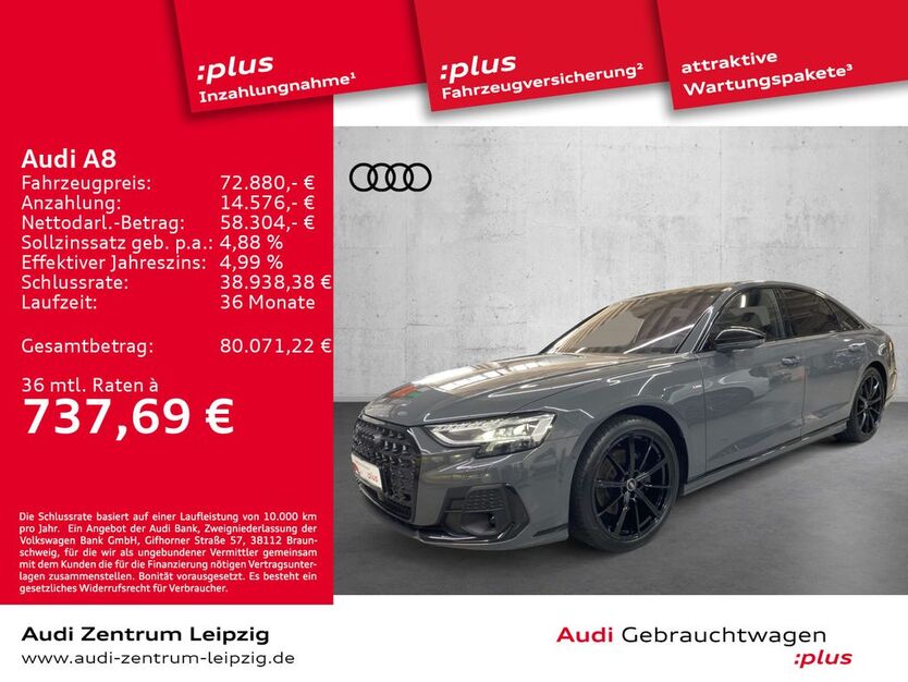 Audi A8 45.127 km 72.880 € Leipzig 04277