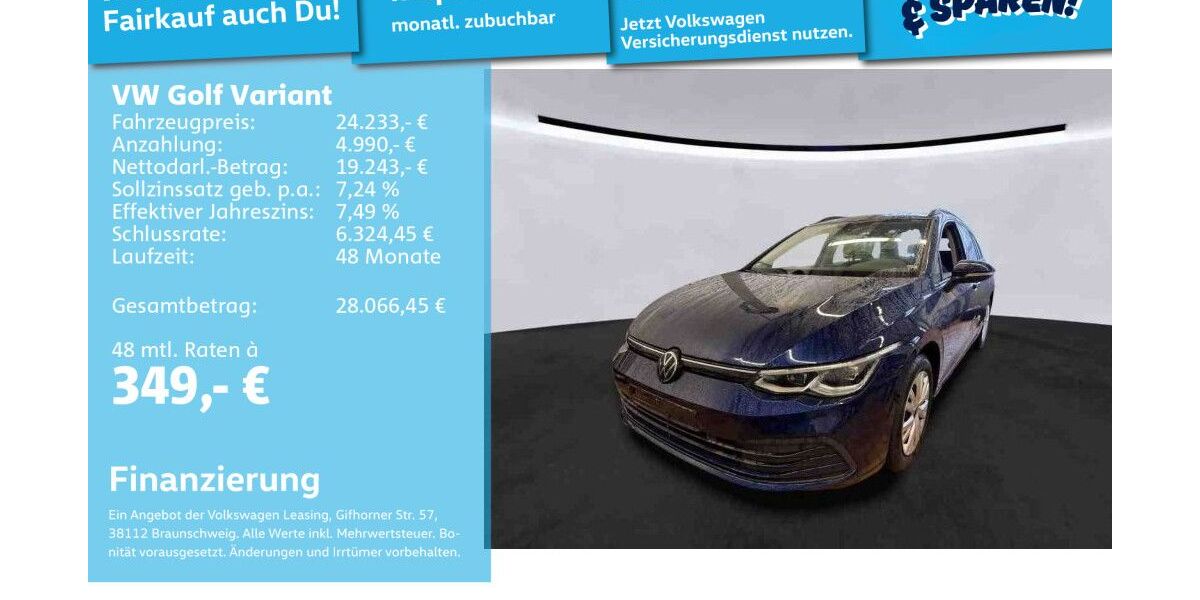 VW Golf 41.475 km 23.991 &euro; Mannheim 68309