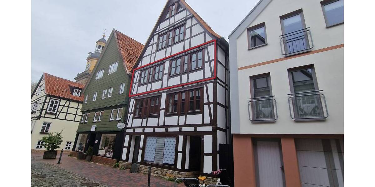 Etagenwohnung Rinteln - 3 Zimmer, 80 m&sup2;, 550&euro; | Angebot:26819744