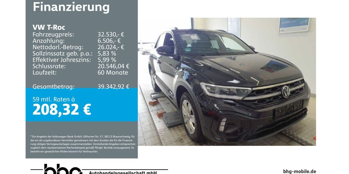 VW T-Roc 12.313 km 32.530 &euro; Freudenstadt 72250